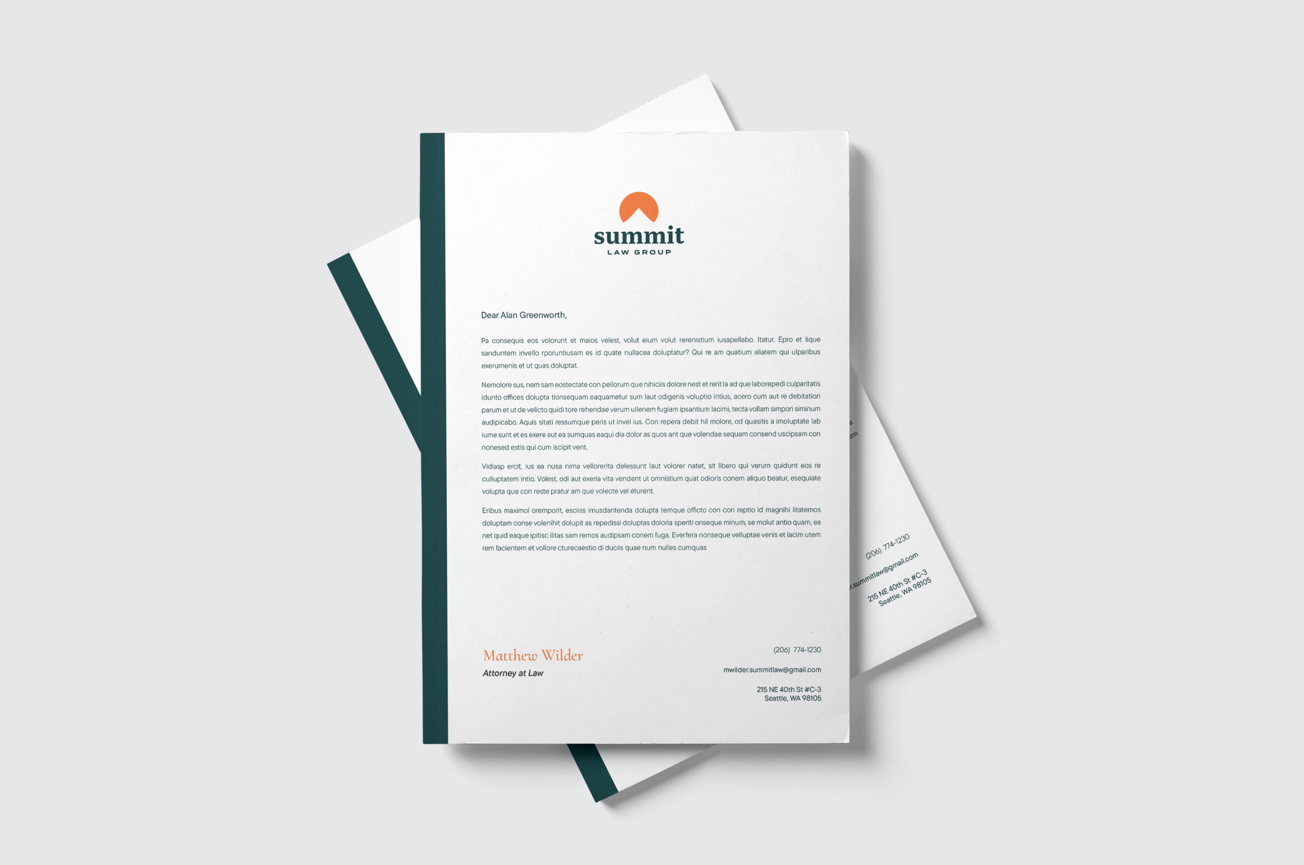 letterhead design